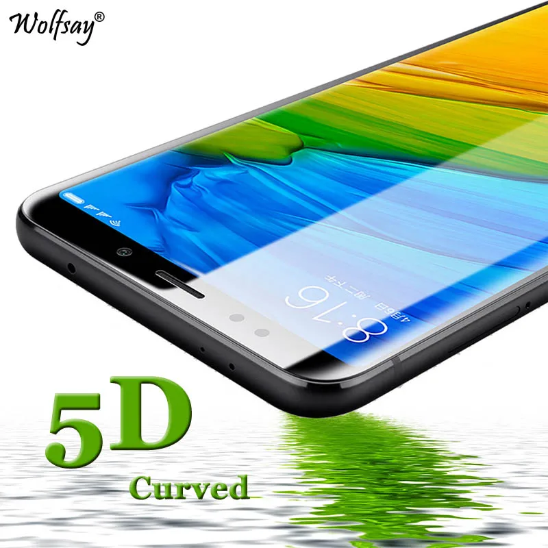 

Round Edge Tempered Glass Xiaomi Redmi 5 Plus Screen Protector Glass For Xiaomi Redmi 5 Plus Full Cover Film Redmi 5 Plus Glass