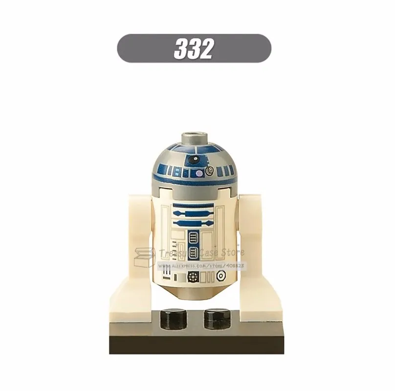 № 332 R2-D2 индивидуальная фигурка Звездные войны строительные игрушки блоки