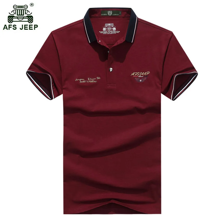 

Free Shipping AFS JEEP T Shirt Men Fashion Casual Wear Men's T-shirt High-elastic Cotton Short-sleeved T-shirt Men 62wy