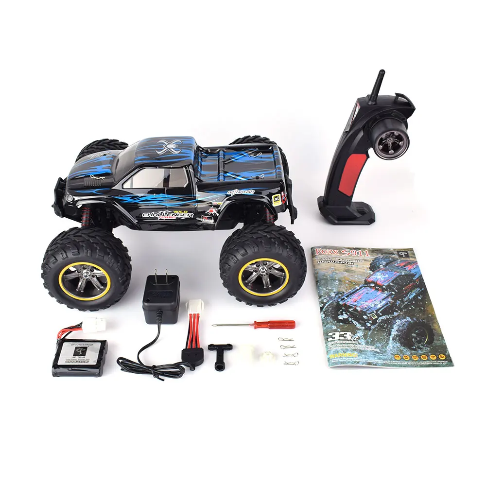 GPTOYS Foxx S911 2 4 ГГц 2WD 1/12 масштаб 33 км/ч высокая скорость большие колеса щетка