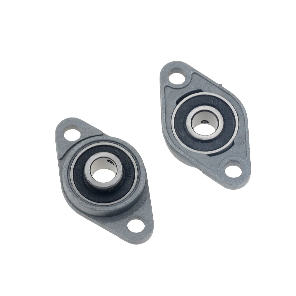 CUHAWUDBA KFL001 Rodamientos de bolas de aleaci/ón de zinc con soporte de 12 mm