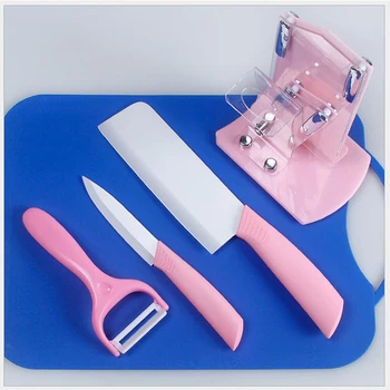 

3pcs set Ceramic Folding Fruit Knife Peeling Knife Melon Planing Kitchen Utensils Durable And Corrosion Resistant Knives
