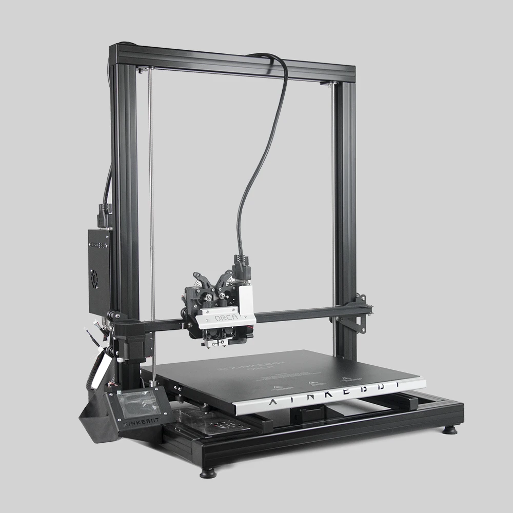 Xinkebot Orca 2 Cygnus High Quality Large 3D Printer 400x400x500mm Printing Size Dual Extruder Aluminum Heat Bed with Cover Xinkebot Orca 2 Cygnus High Quality Large 3D Printer 400x400x500mm Printing Size Dual Extruder Aluminum Heat Bed with Cover