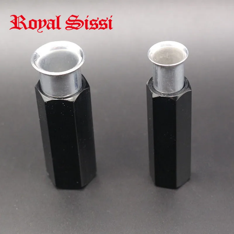 

Royal Sissi 2 sizes Aluminum hex fly tying Hair stacker hexagon style AL hair stackers fly tying tools for line up hairs &fibers