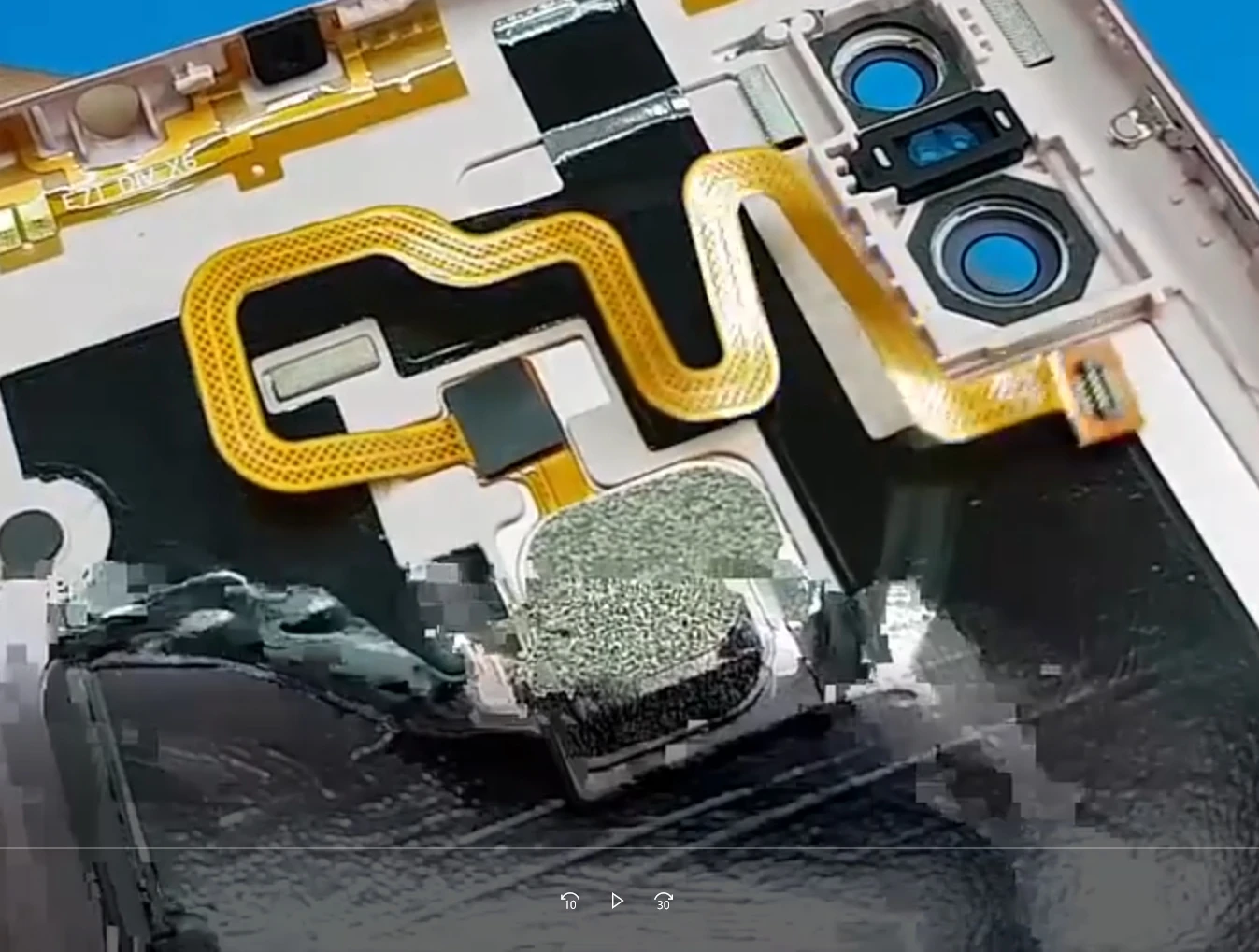 

for Redmi Note 6 touch ID Fingerprint Sensor scanner Flex Cable Ribbon for Redmi Note 6 pro