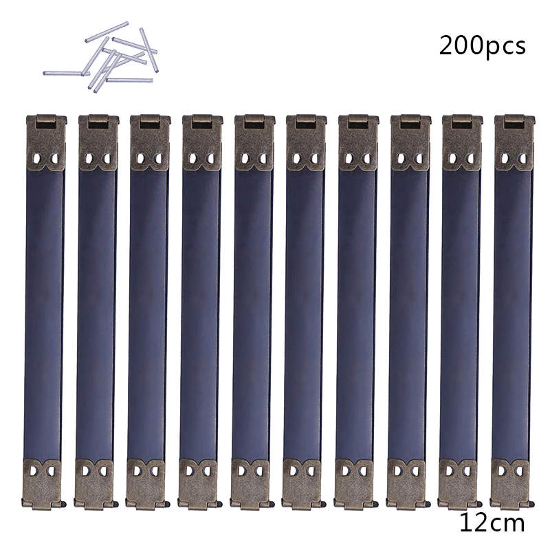 

200PCS Metal Internal Frames Clasp Bag Coin Purse Sewing Internal Handbag Hinges Spring Clip Sewing Bags DIY Apparel Accessories