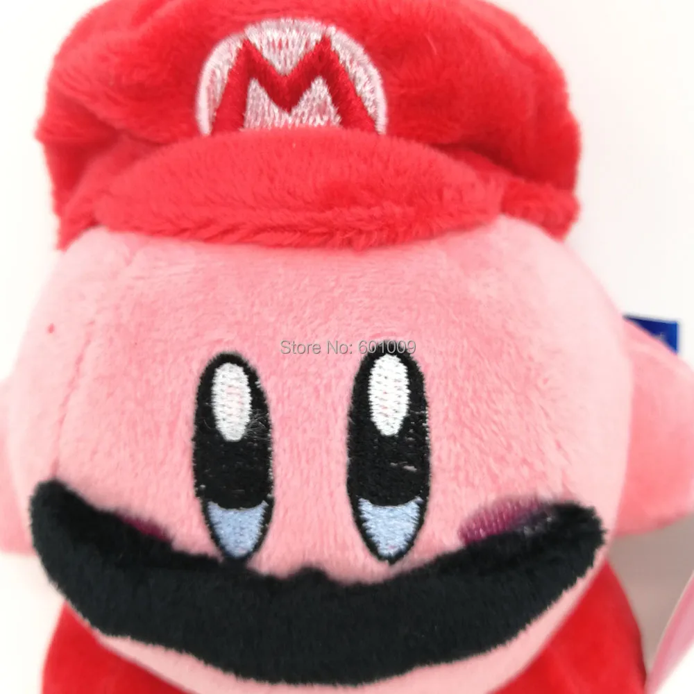 Kirby Waddle Dee with Mario Luigi Hat-5inch-45+60g-13-E