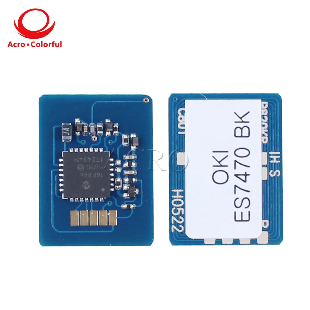

45396216 45396215 45396214 45396213 Chip for OKI ES7470 MFP ES7480 MFP EU version Laser printer toner cartridge