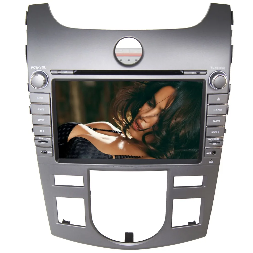 

8" HD 1024*600 Quad Core Android 6.0 Car DVD GPS Radio Navigation Player for Kia Forte Cerato 2009 2010 2011 2012 with Auto AC