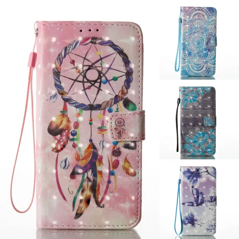 

Cartoon Case For Samsung Galaxy S8 Cover Wallet Card Pu Leather Stand Case Cover for Samsung Galaxy S8 PLUS For Samsung S8 Strap