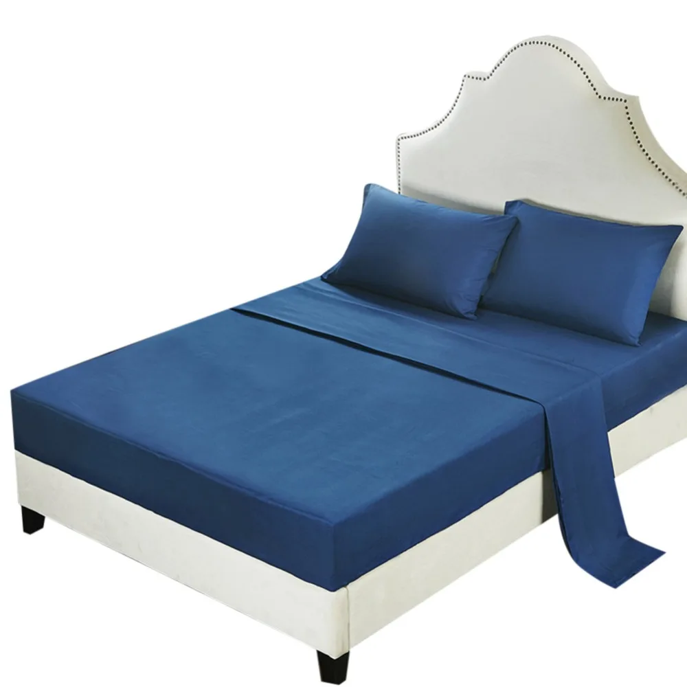 

EHOMEBUY Modern Soft Bedding Sets Sheet Bedspread Pillowcase Home Hotel Bedroom Bedding Sets New Arrival Simple Nordic Style