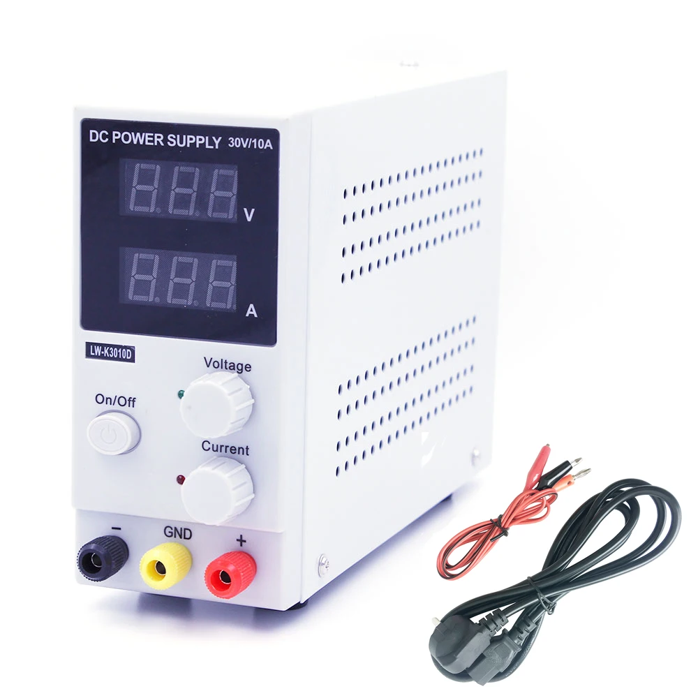 

New 30V 10A LED Display Adjustable Switching Voltage Regulation DC Power Supply LW-K3010D Laptop Repair Rework