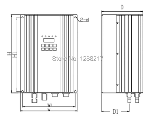 SPM41200C076 1200 Вт Инвертер для солнечной насосной установки и 1100 Вт постоянный магнит солнечный насос винтовой ротор насос 110 В 110 Гц поилка: 22-11 м