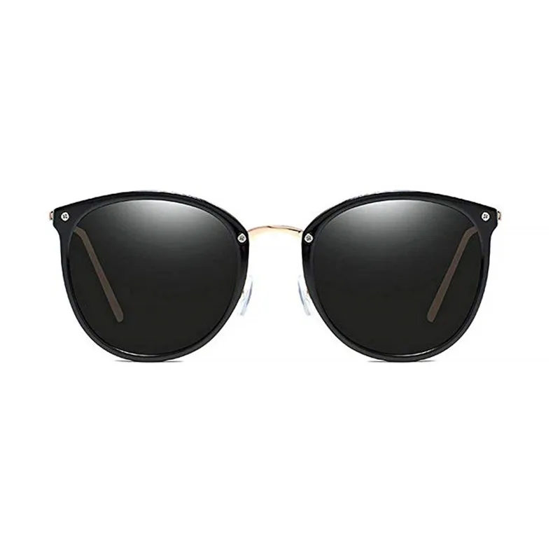 

New fashion unisex retro colorful custom myopia polarized sunglasses brand designer round polarized sunglasses FML