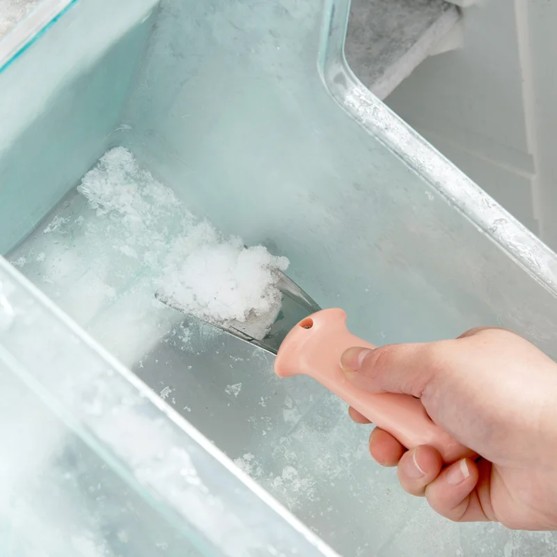 Приспособление для обезвоживания льда на холодильник, приспособление для очистки кухонной утвари, приспособление для очистки льда, силиконовая лопатка, кухонные принадлежности для Лопата для размораживания, холодильник