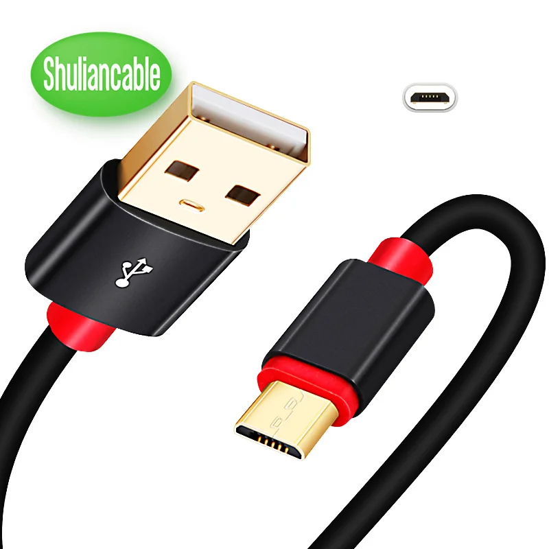 المصغّر USB كابل سريع تهمة USB كابل بيانات ل سامسونج هواوي Xiaomi LG Andriod سلك Microusb الهاتف المحمول الكابلات 0.3 m 1 m 1.5 m 2 m 3 m
