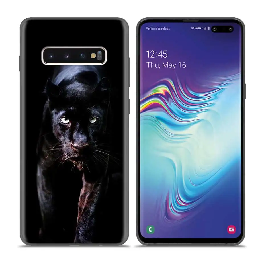 AS-013 Чехлы Чехол Coque для samsung Galaxy S10 S9 S8 плюс 5G A30 A50 A70 A40 A20 Note 8, 9, 10, крышка каркаса Гепард Леопард Jaguar Пант - Цвет: AS-013