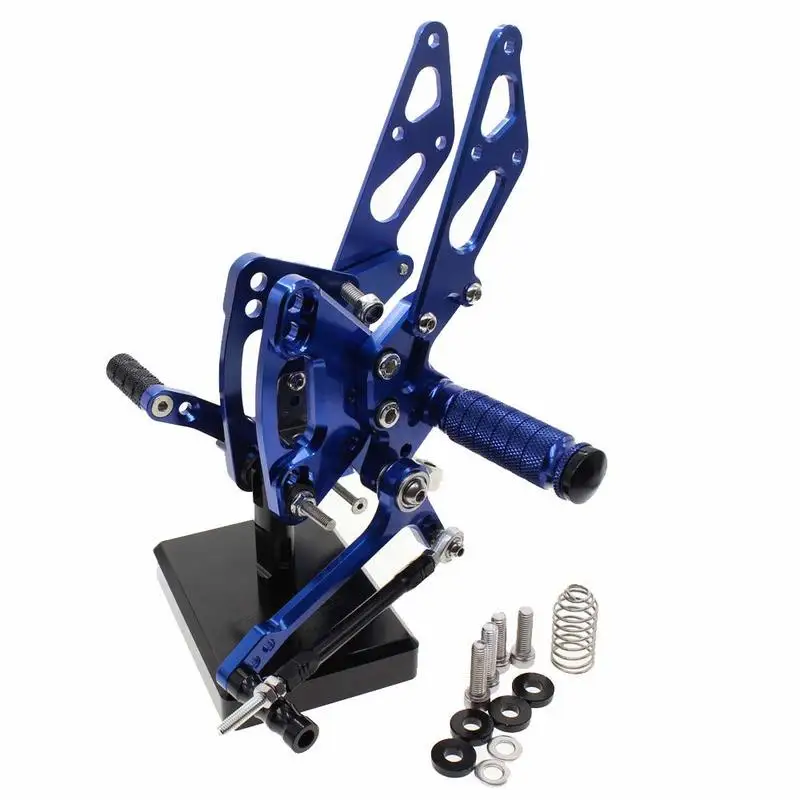 Регулируемые подножки педали Rearset подножка сзади набор для KAWASAKI Z1000 ABS 2011