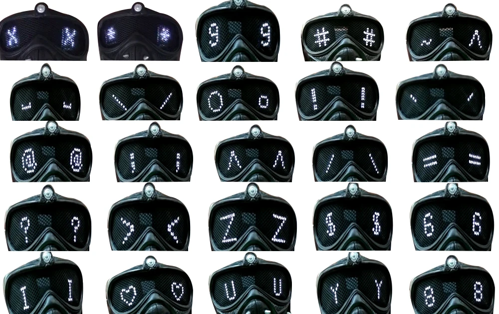Watch Dogs 2 Mask Marcus LED Light Mask Rivet Face Mask Cosplay Handmade Mask12