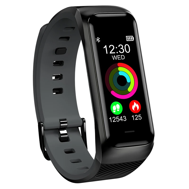 

B02 Smart Bracelet Waterproof Blood Pressure Heart Rate Monitor Fitness Tracker Pedometer Men Women Smart Band for Android IOS