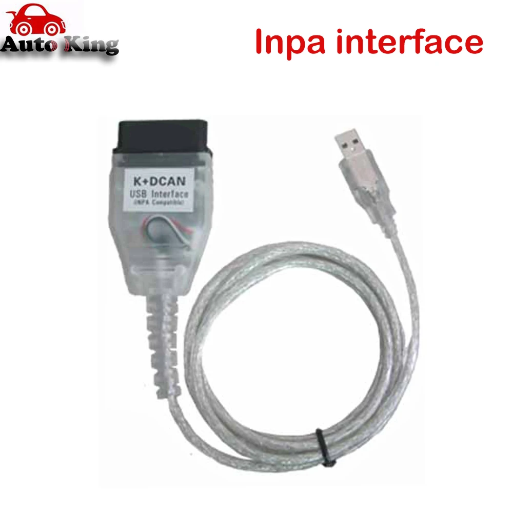 Лучший чип FT232RL! Интерфейс INPA K CAN inpa k dcan USB OBD2 интерфейс Ediabas бесплатная доставка|obd2