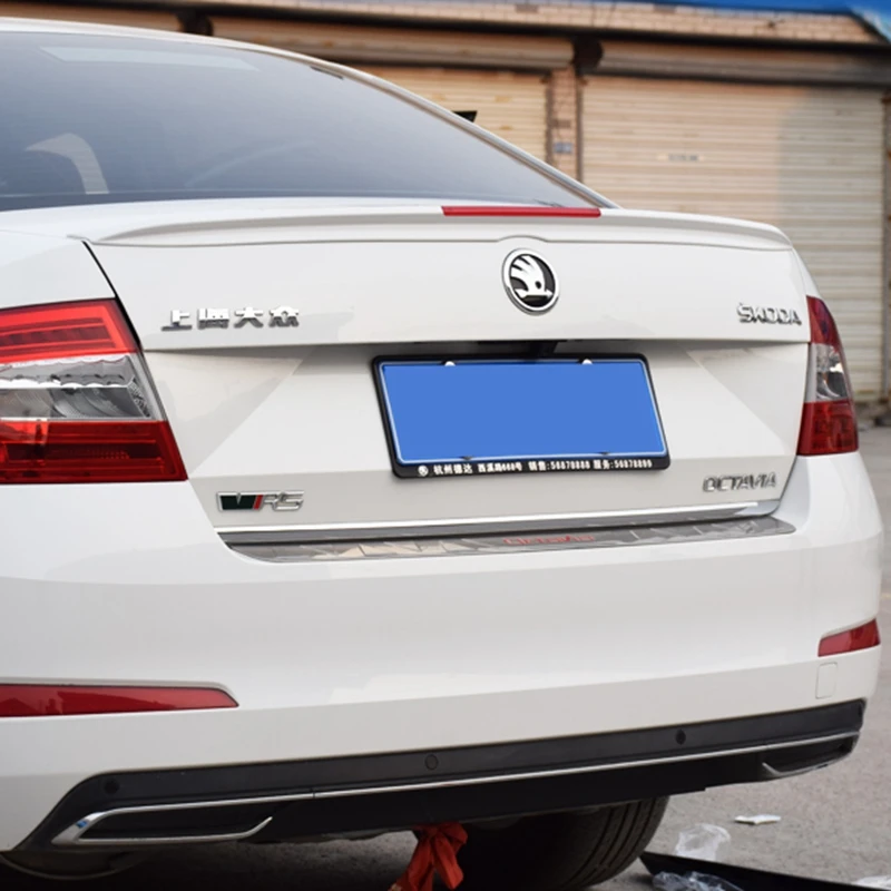 Спойлер для автомобиля Octavia цветной задний спойлер из АБС пластика Volkswagen Skoda 2015