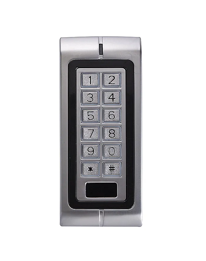 

Waterproof RFID Card Entry Single Door Access Control System Metal Case Keypad K2