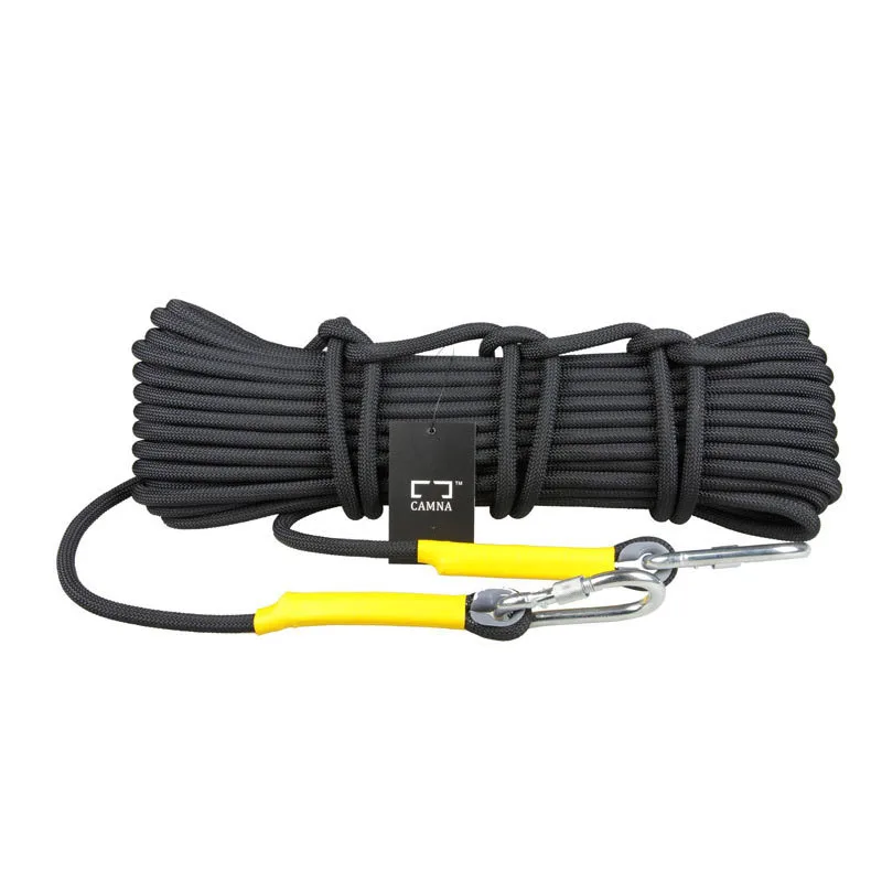 CAMNA 10.5mm Outdoor Rock Climbing Rappelling Rope Safety Rescue Escape