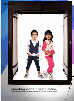 

LED large studio set 160CM Flexo box Children's model photo light box cabinet Clothing Studio photography tent box CD50 T13