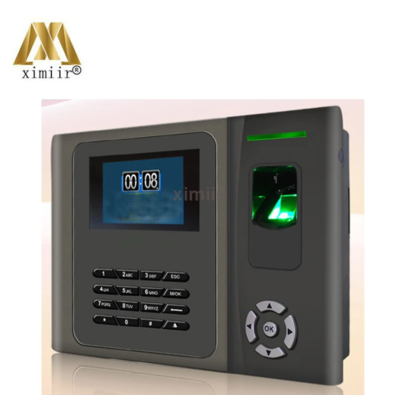 XM210 биометрический отпечаток пальца время посещаемости RFID считыватель карт Время часы TCP/IP палец двери Система контроля доступа с