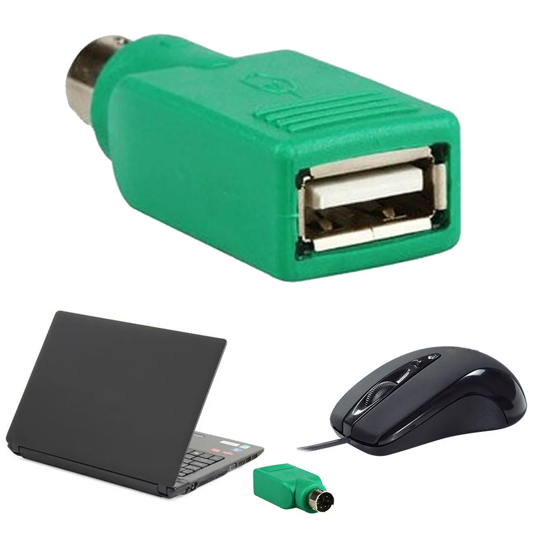 

USB Keyboard Mouse Adapter PS/2 to USB Cable Adapter Computer Accessories