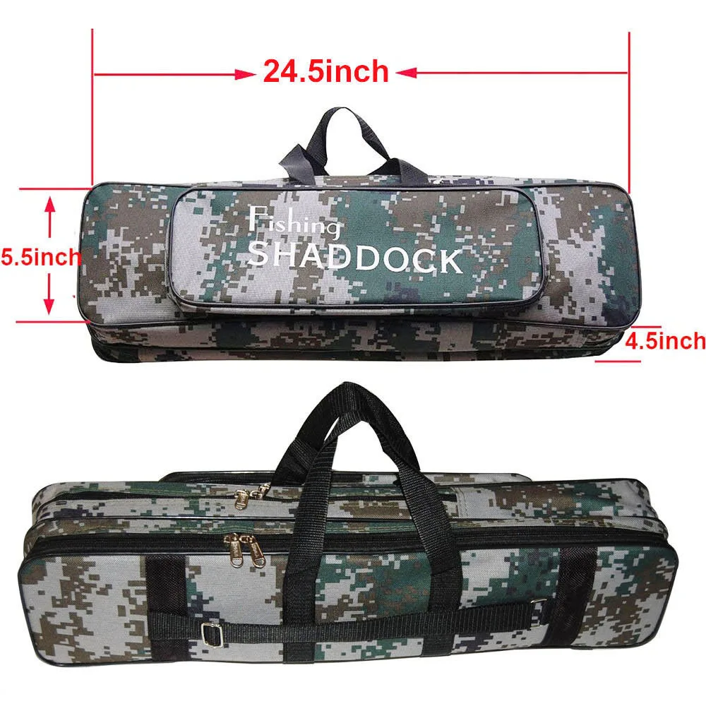 Fishing Reel And Rod Set with Spinning Reel and 2.1m Telescopic Fishing Rod Combo with Fishing Bags Fishing Tackle