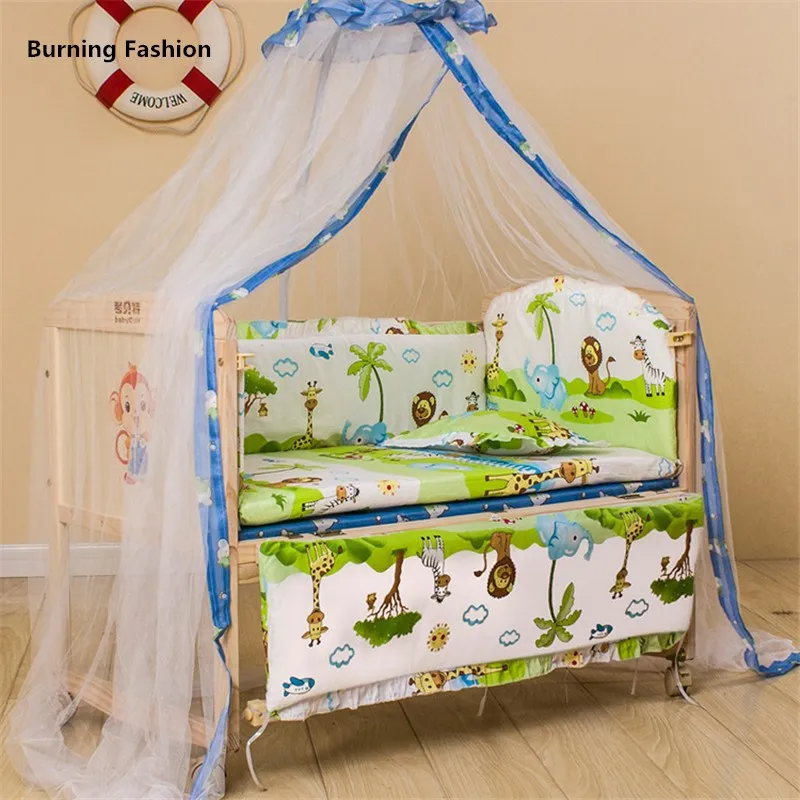 Burning Fashion 3 colors baby bed mosquito net cute princess top net