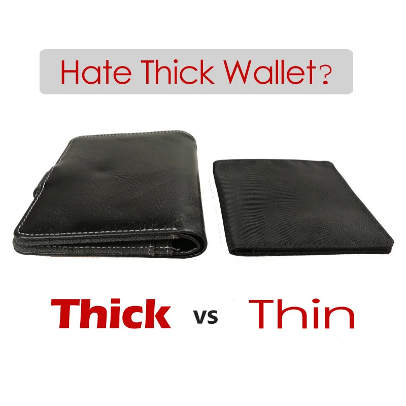 

2019 Minimalist Slim Nylon Wallet For Men Women Slimline Ultra Thin Mini Small Male Female Zipper Coin Purse Compact Money Bag