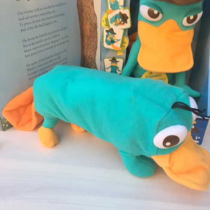 Новинка Perry the Platypus плюшевые Реверсивные преобразования ассортимент 2 с коробкой детские мягкие игрушки для детей, подарки