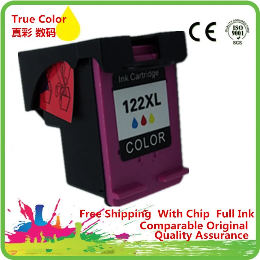 Картриджи чернильные восстановленные для 122 XL HP122 HP122XL 122XL Deskjet D5560 F2400 F2420 F2480 F2488 F2492