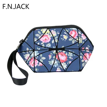 

F.N.JACK Womens bags simple folding minibag handbags small geometric female bag waterproof bag girl ladies bags 2019