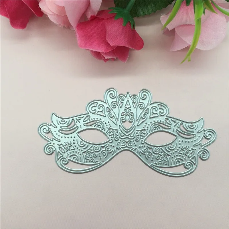 Funny Party Mask Metal Cutting Dies For DIY Scrapbooking Photo Album Decorative Embossing Folder Stencil | Дом и сад