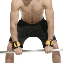 Вес подъемная рукоятка пояс для тренировок, фитнеса нескользящий ремень для захвата натяжения утолщенная повязка на запястье бандаж гантель тренировочный браслет