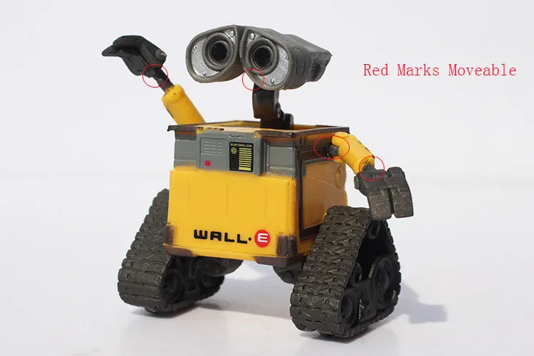 Wall E Walle Eve дополнительные Мультяшные игрушки настенные-E фигурки роботов куклы розничная