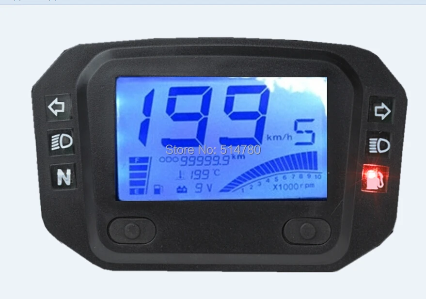 Buy max speed 299 motorcycle speedometer, KTM style