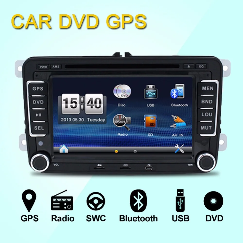 Car Multimedia Player 2Din Head Unit 7inch Car DVD GPS player For