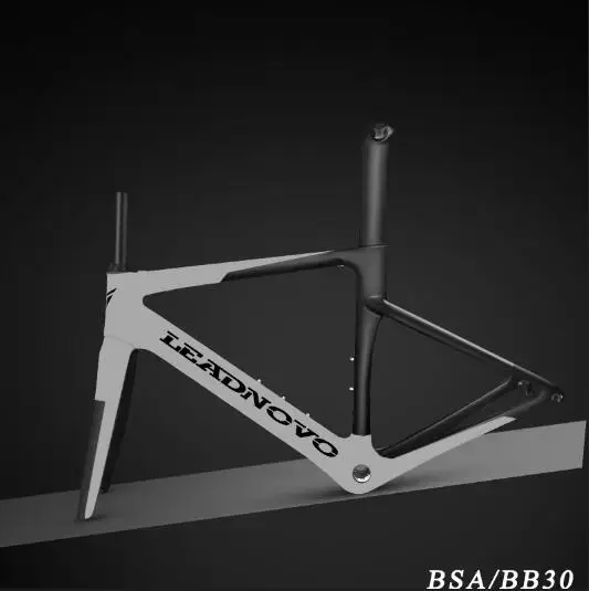 

can Customized newly carbon road frame carbon fibre racing bicycle black frame glossy matte BSA BB30 for DI2 Mechanical frame