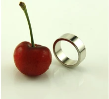 2 unids Dia.18mm Interior Rare Earth Magnet Neodimio N40 Fuerte Anillo Magnético Magia Prop