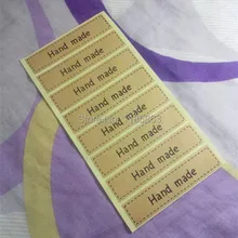 1 лот/1000 шт ручной печати стикер 6,5*1,5 см DIY Скрапбукинг этикетки из крафт-бумаги стикер s конверты стикер тег голограммы