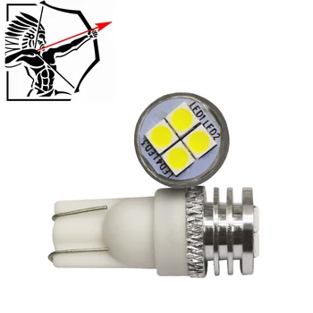 

2 pcs *12V Car Interior Light T10 4SMD leds reading lamp 2835 194 Automotive LED Bulb replacemnet