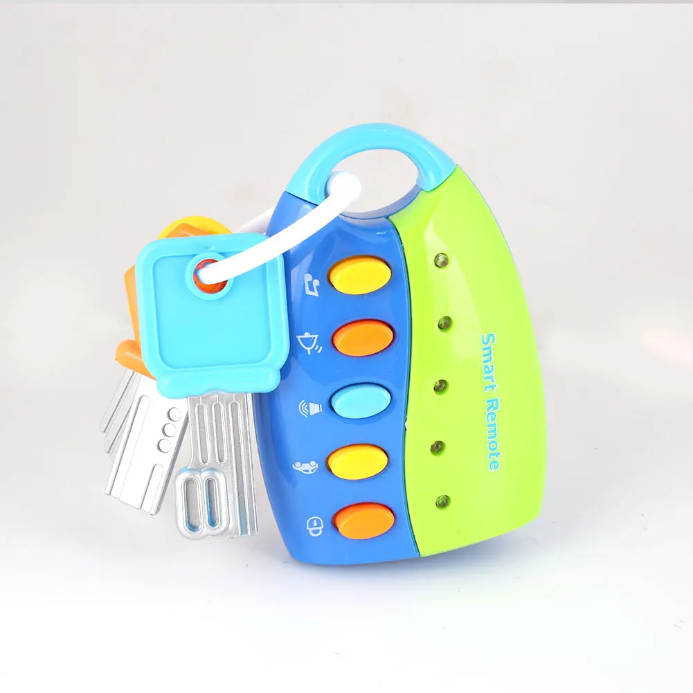 Многоцветный смарт-игрушка-ключ музыкальная игрушка-ключ музыкальные развивающие Kidsroom Смешные маленькие Новинка