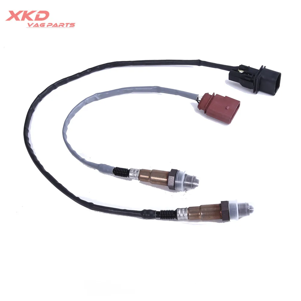 2pcs Front & Rear O2 Oxygen Sensors For VW Beetle Jetta Golf 06A 906