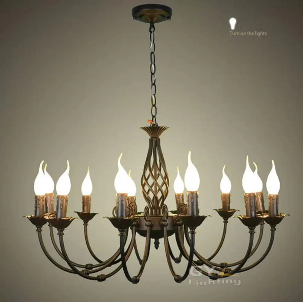 Confronta i prezzi su tree chandeliers shopping online ... Lampadari fogla oro moderno