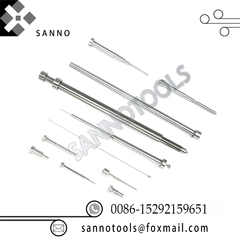 

Customized high precision T shape ejector pin, mould punch-pin SKD insert pin CNC lathe parts metal mold guide die thimble